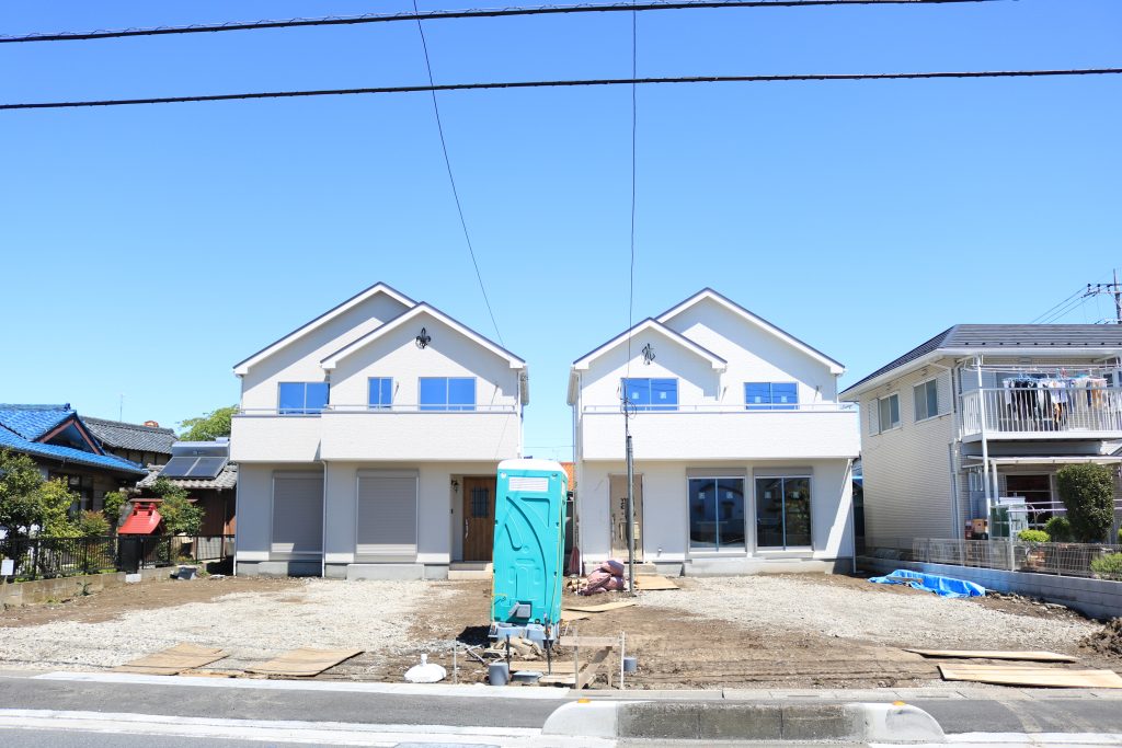 現地写真 敷地面積69坪超のゆったりとした限定2棟!